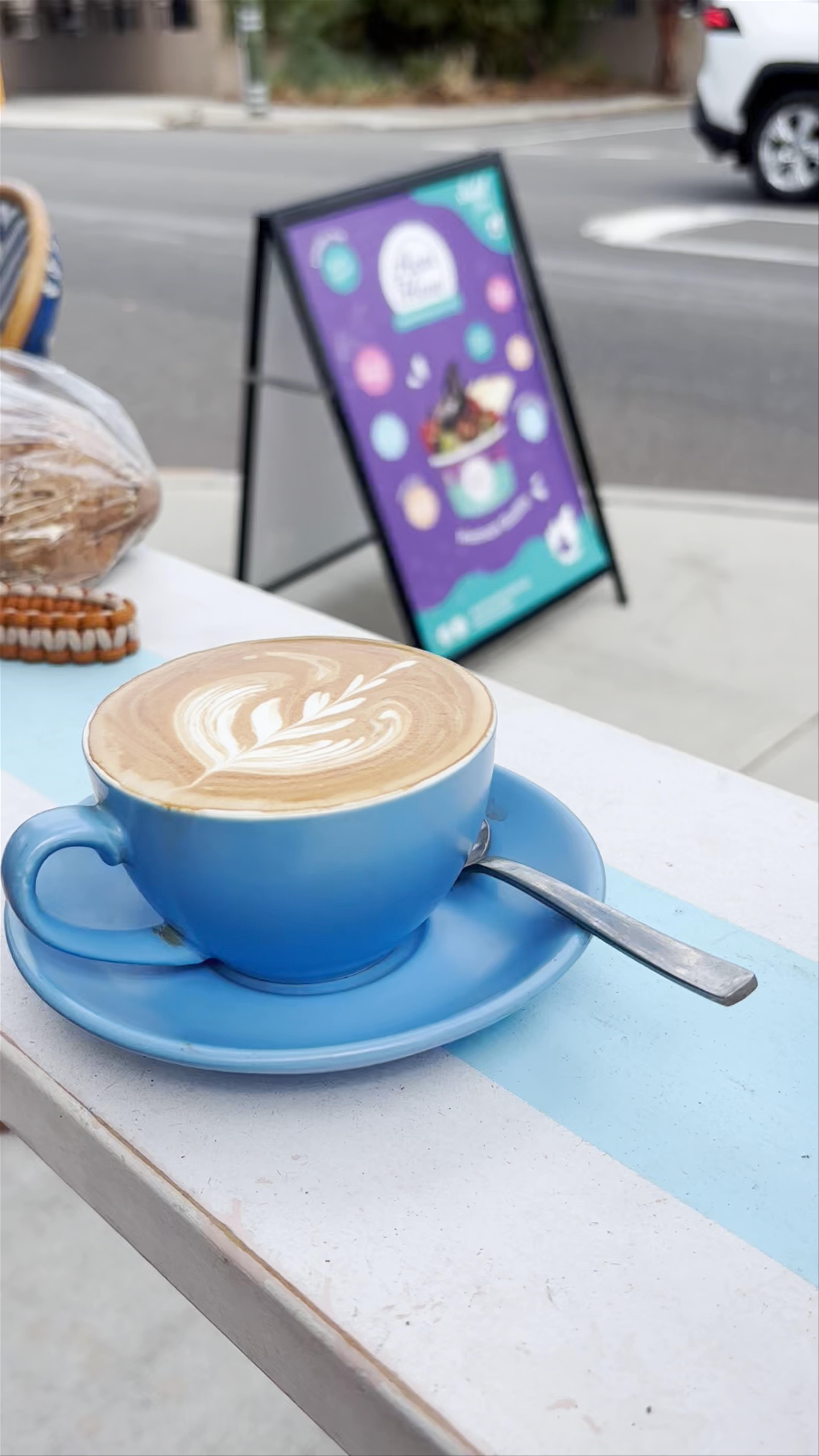 Cozy Coffee Moment at Kerfuffle on the Corner, South Fremantle