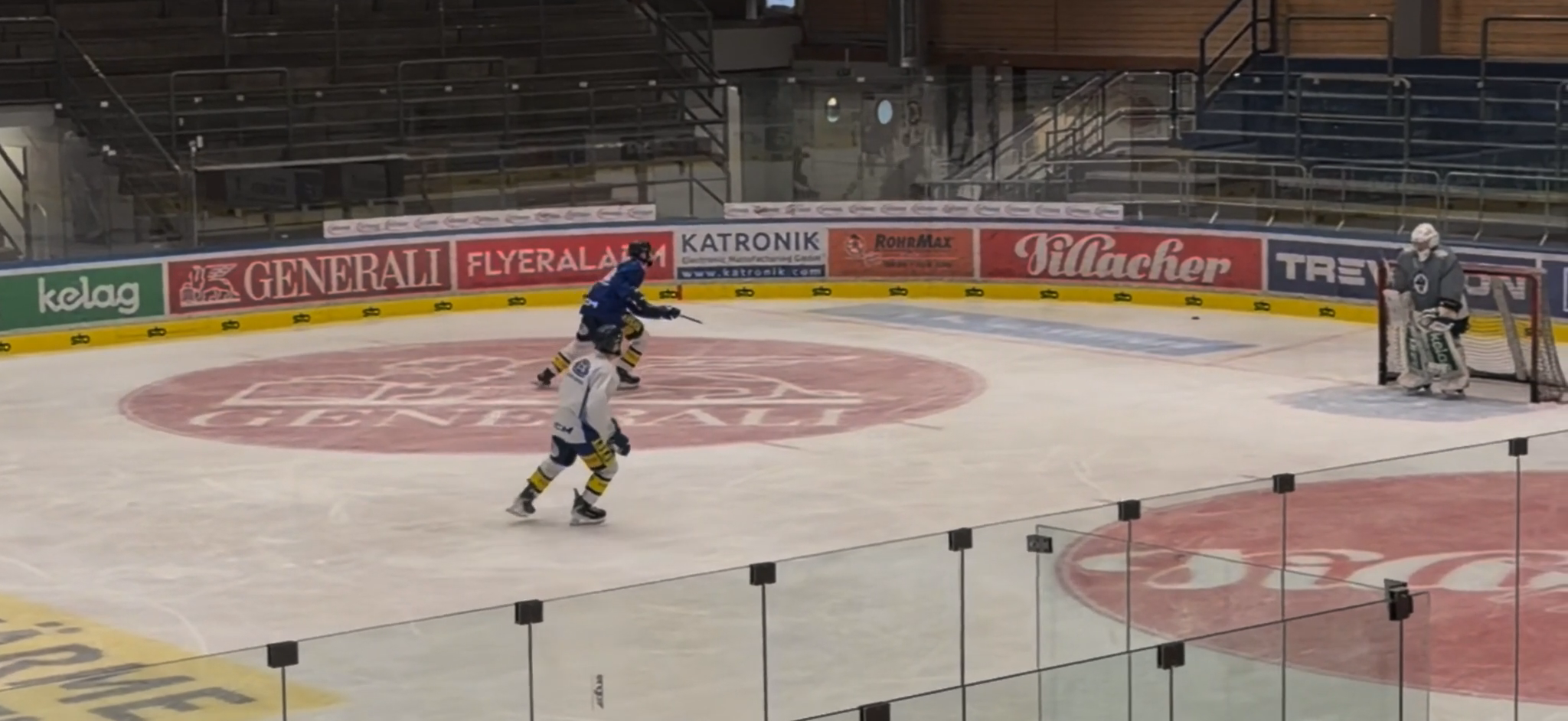 Marko Djokic's Impressive On-Ice Training: Goals & Skills Showcase