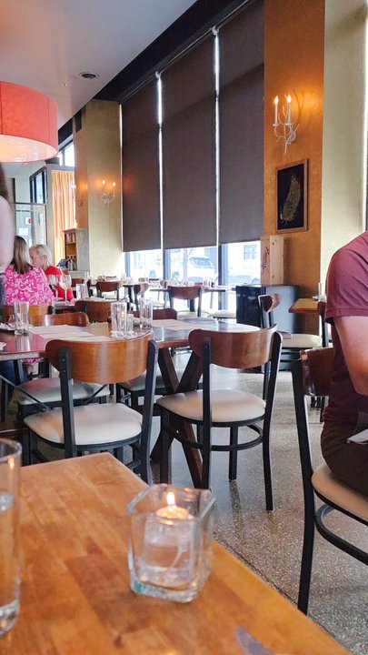 Fortunato - A video clip of the interior of the restaurant and my server conversing with some other customers. - Pizza Near Me - Roanoke, Virginia