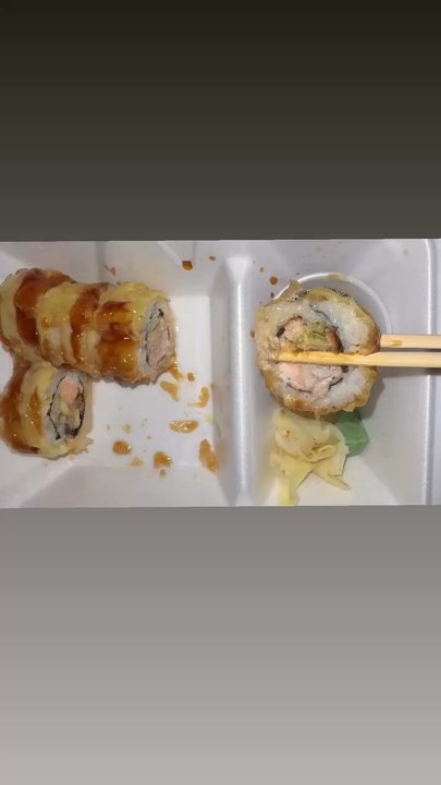 Love Sushi - The best, The Bomb TEMPURA Roll - Sushi Bars Near Me - Fraser, Michigan