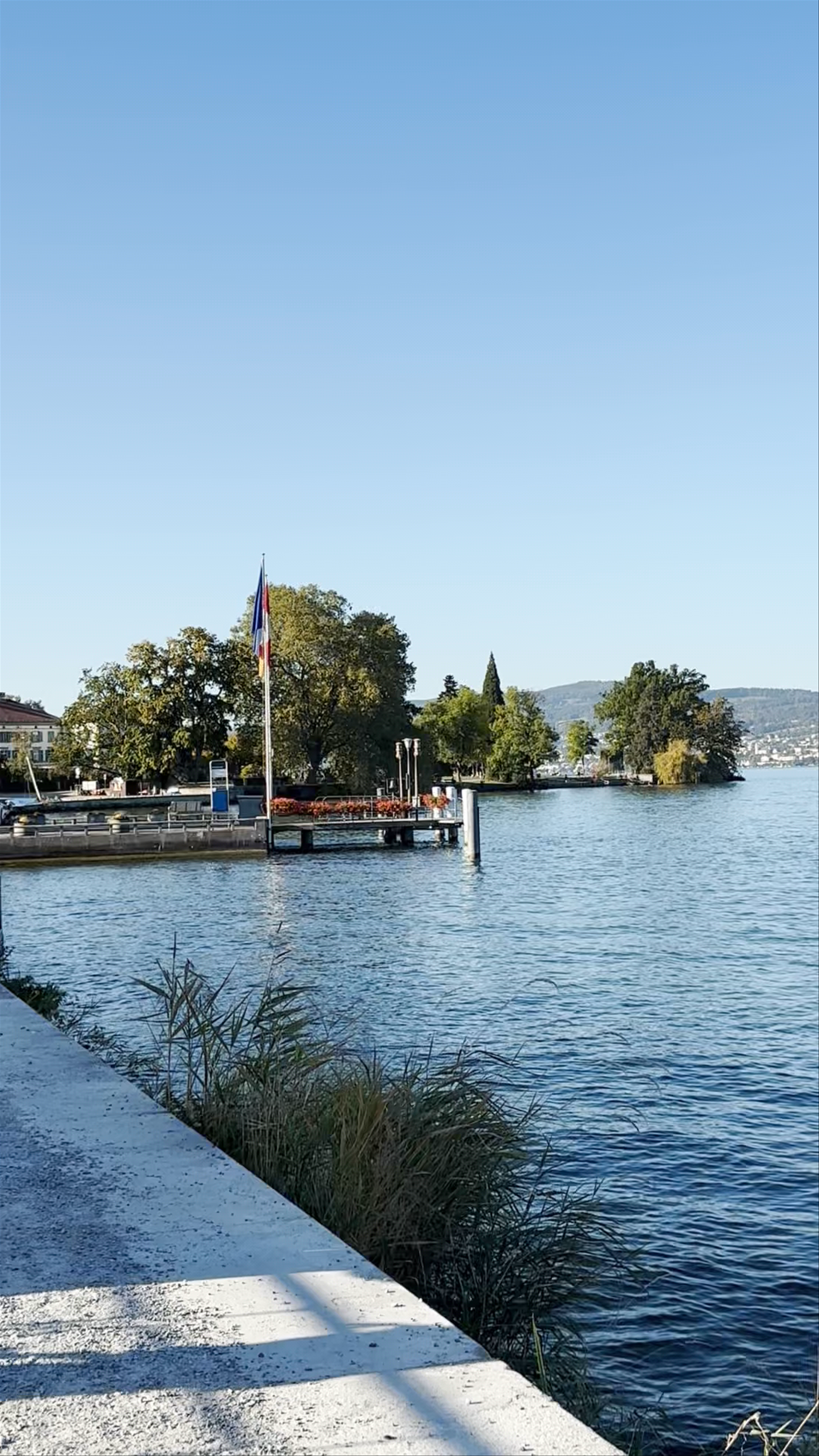 Serene Lakeside Escape at Seebadi Richterswil, Switzerland