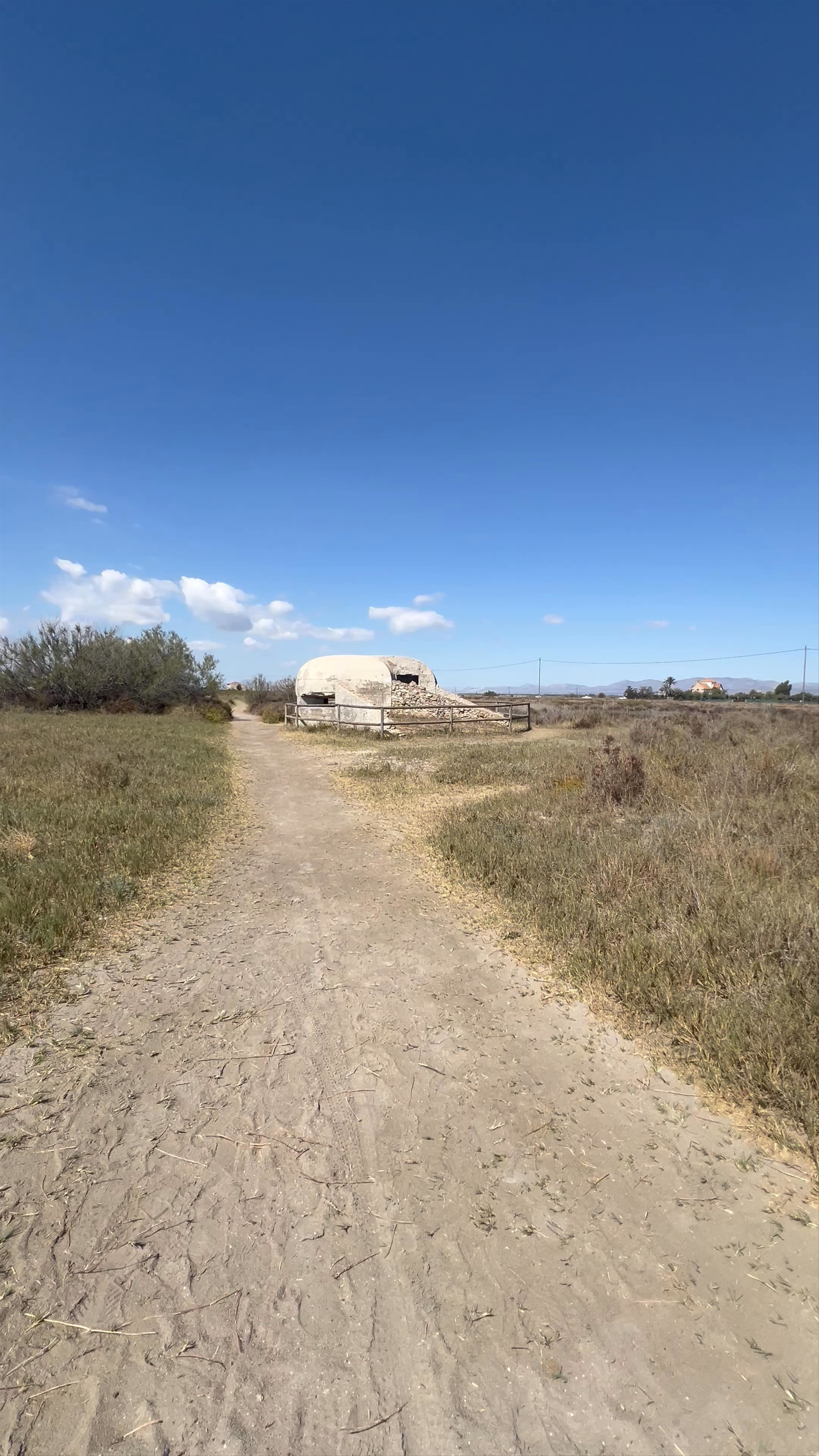 Historic Bunker at Playa de la Gola, Bras del Port - A Quiet Spanish Coastal Walk