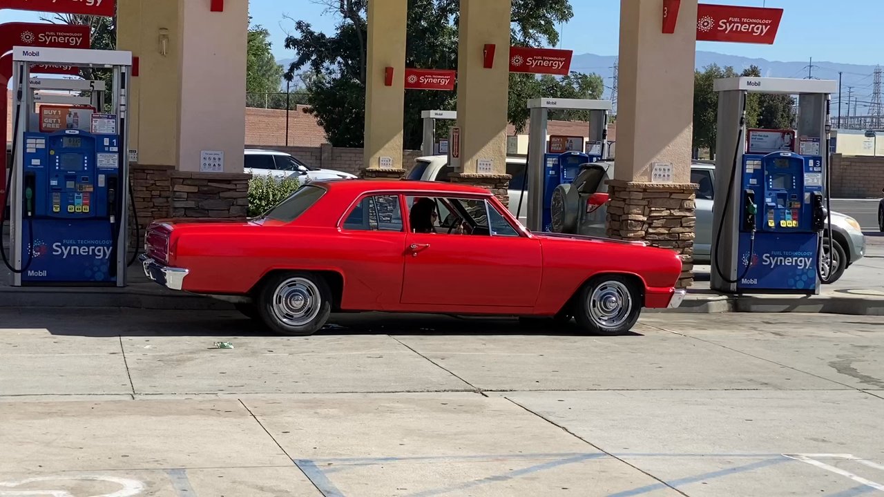 Mobil - Fueling up the hot rod... - Gas Stations Near Me - GRAND TERRACE, California