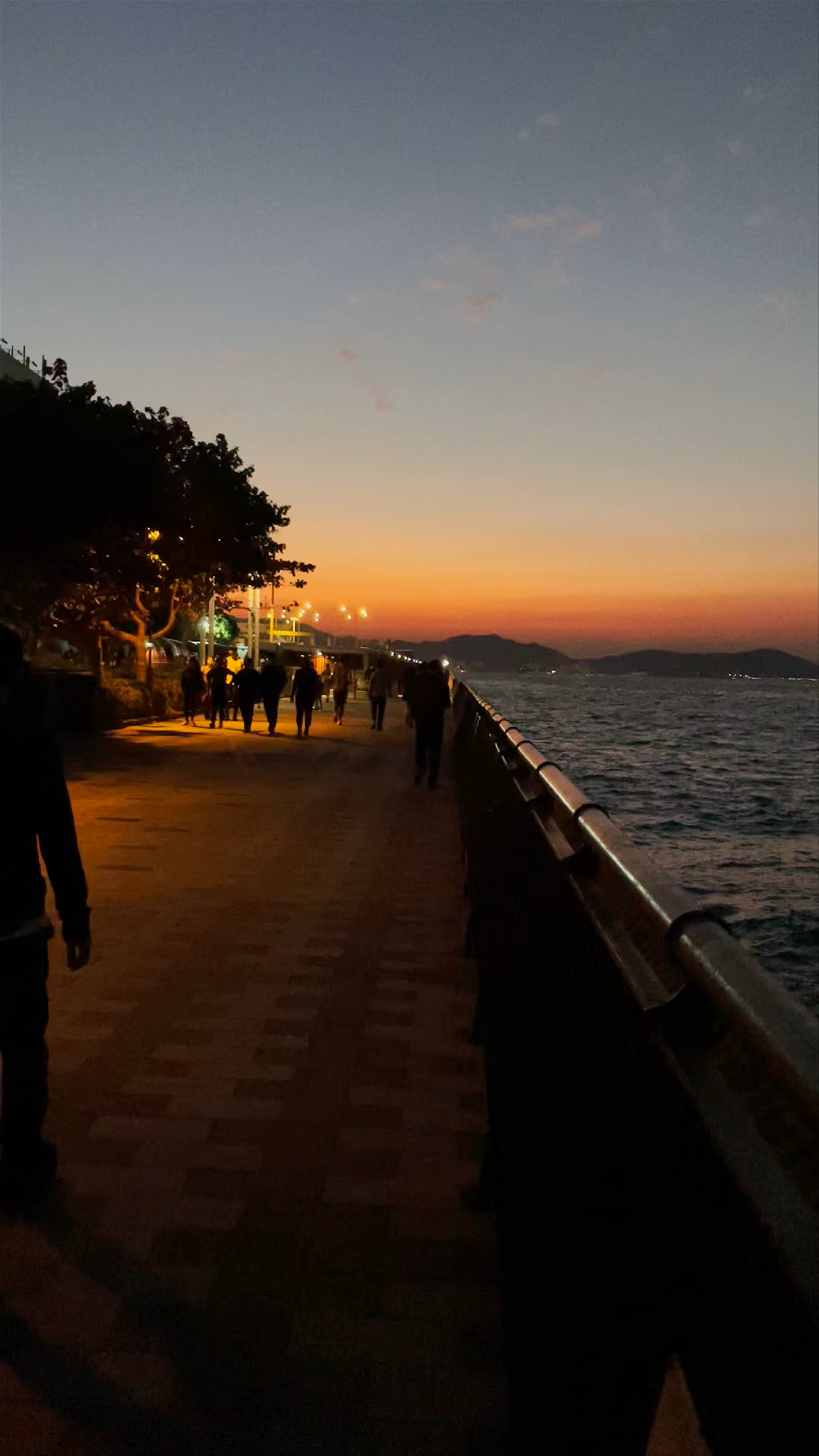 Sunset Promenade at Sun Yat Sen Memorial Park, Hong Kong