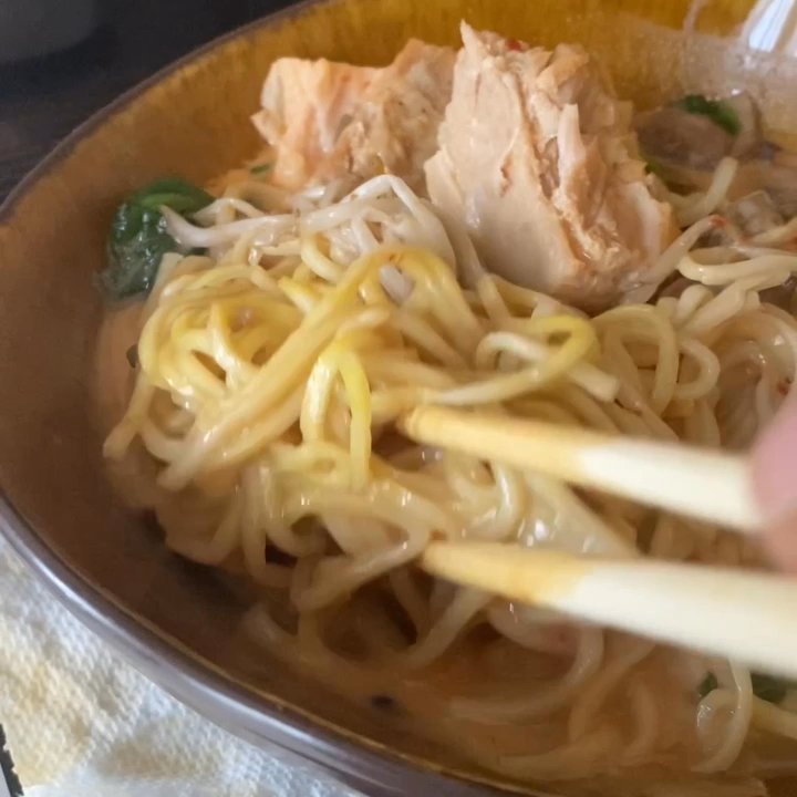 Silverlake Ramen - Some of the ramen isn't cooked. It shouldn't stick together like this. - Ramen Near Me - Concord, North Carolina