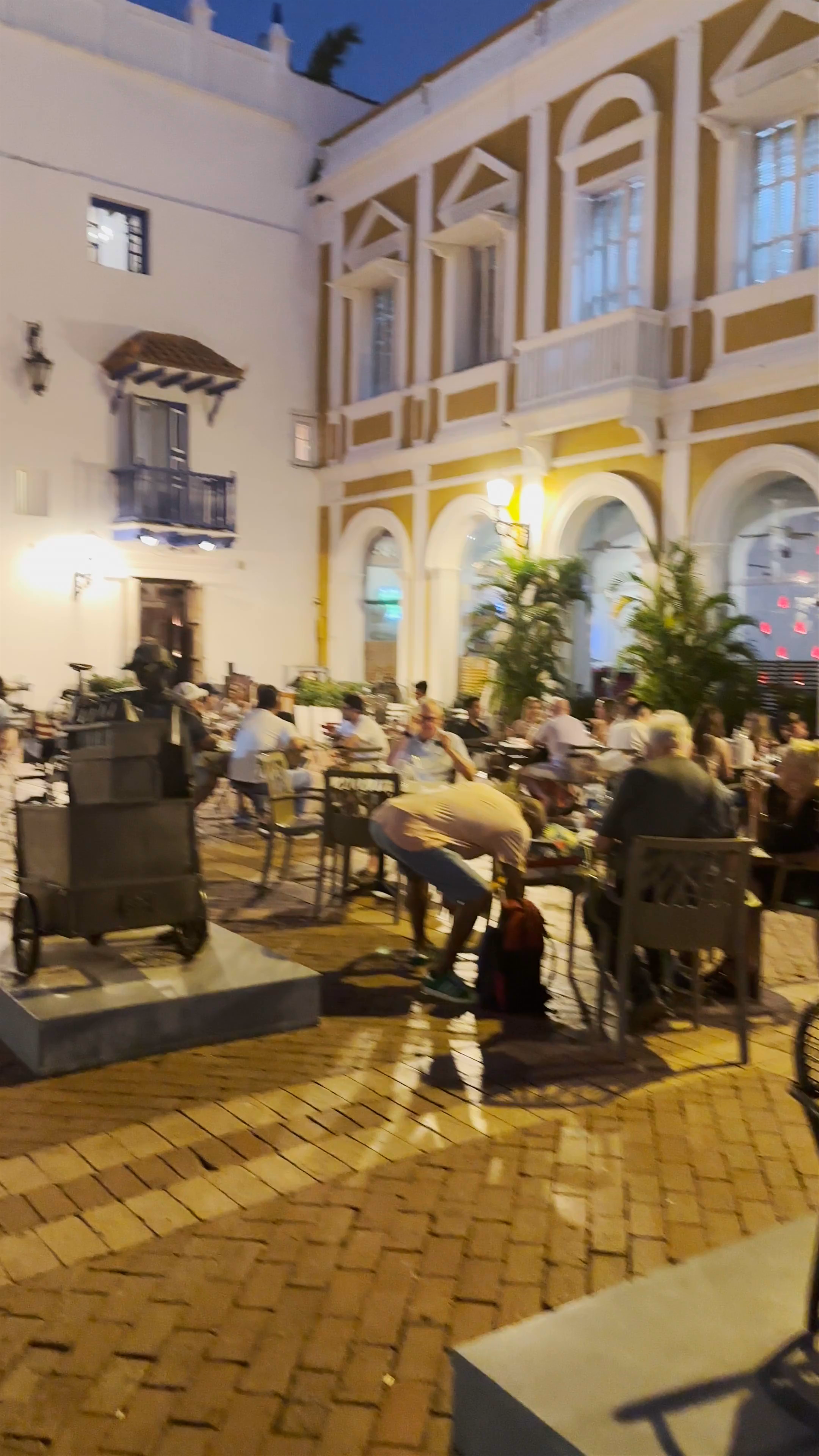 Evening Vibes at Santuario de San Pedro Claver, Cartagena