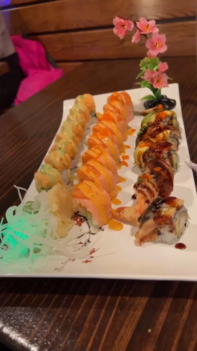Saka - Lights change colors. - Sushi Bars Near Me - Hoboken, New Jersey