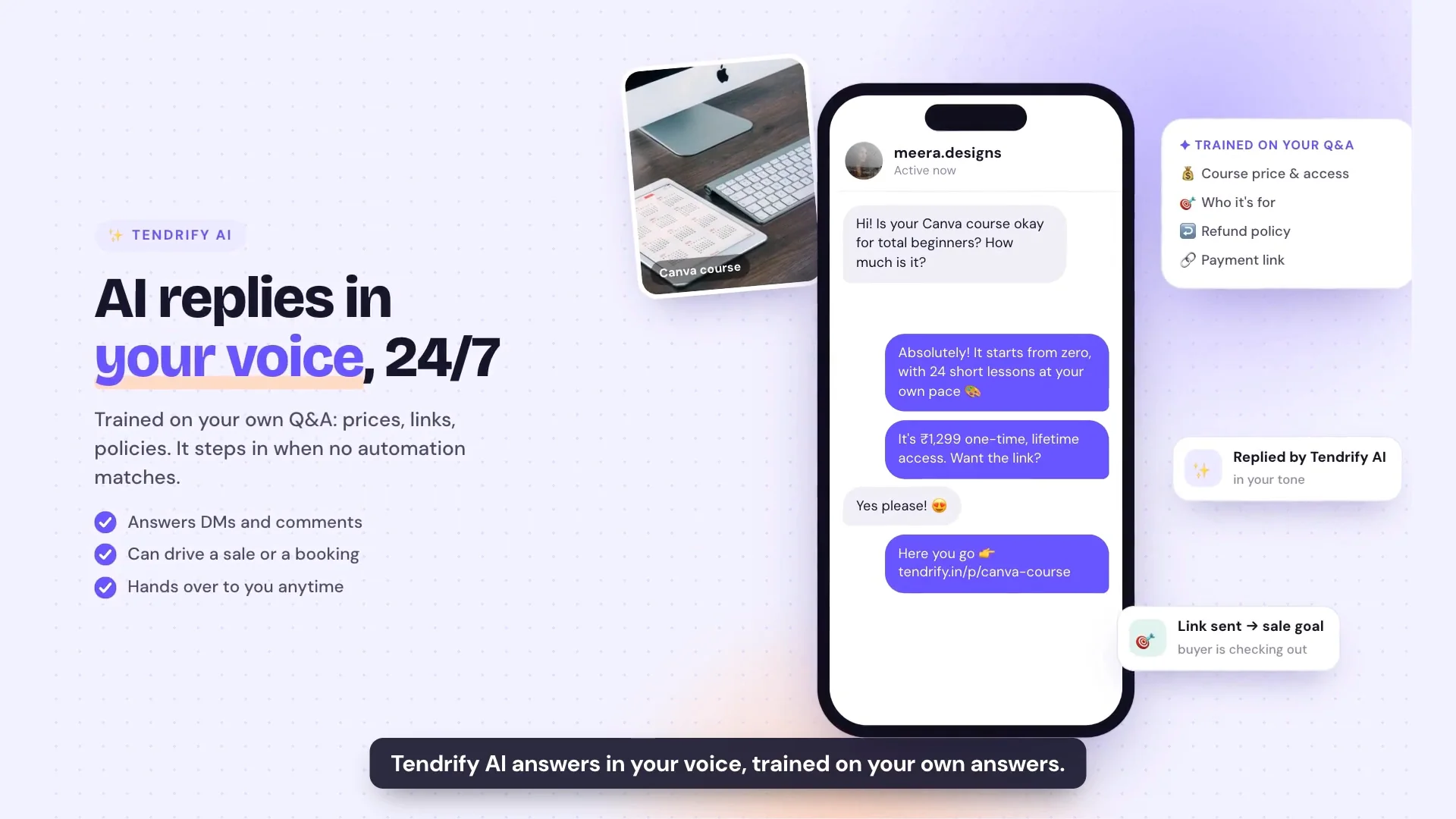 Tendrify | IG & FB Automations image 1