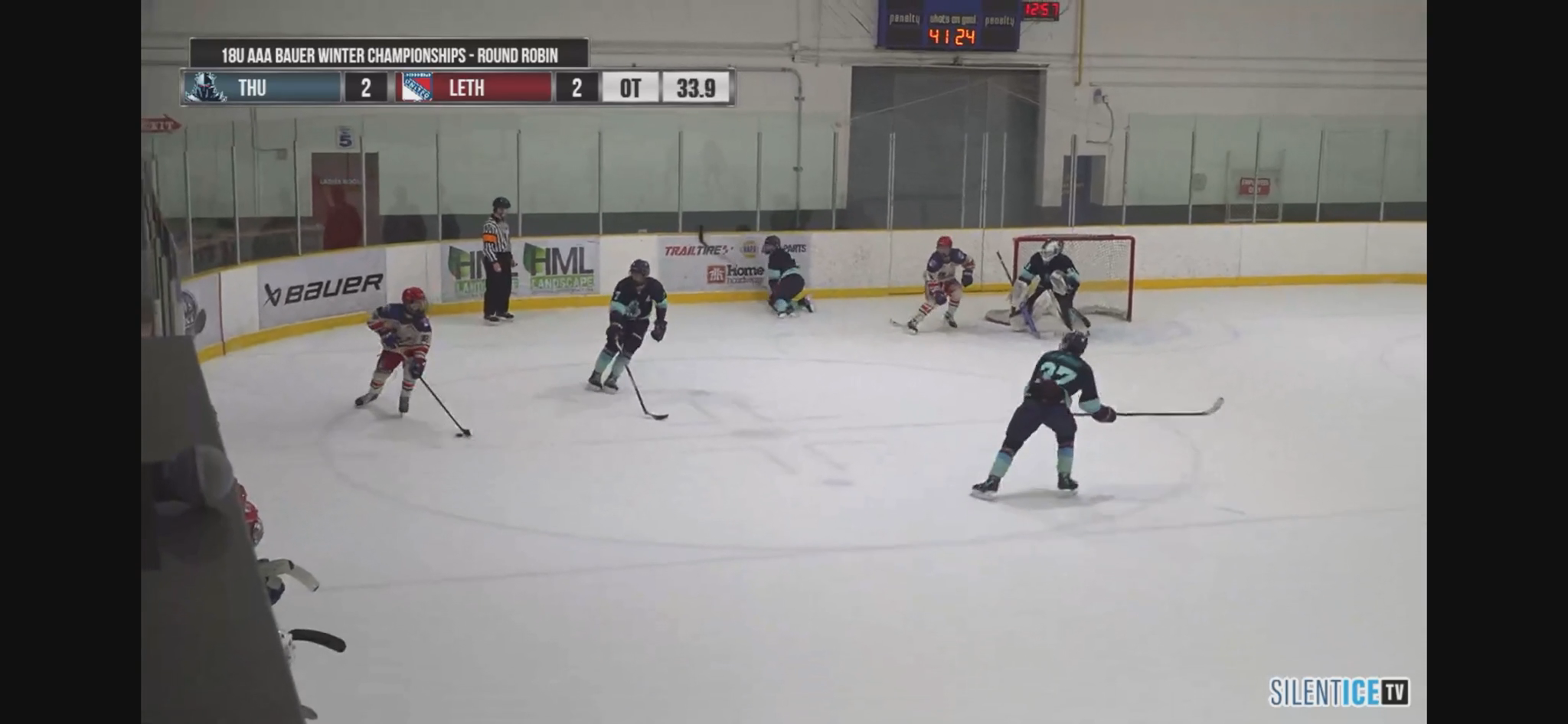 Carter Jensen's Overtime Winner | Lethbridge U18 Highlights