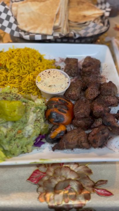 Hala Cafe - Lamb Tikka Plate - Middle Eastern Near Me - San Antonio, Texas