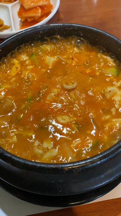 Arirang - Spicy Soft Tofu Stew (seafood) - Korean Near Me - Buffalo, New York
