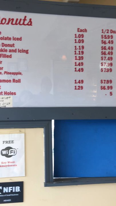 K-May Donuts - Menu - Donuts Near Me - Athens, Alabama