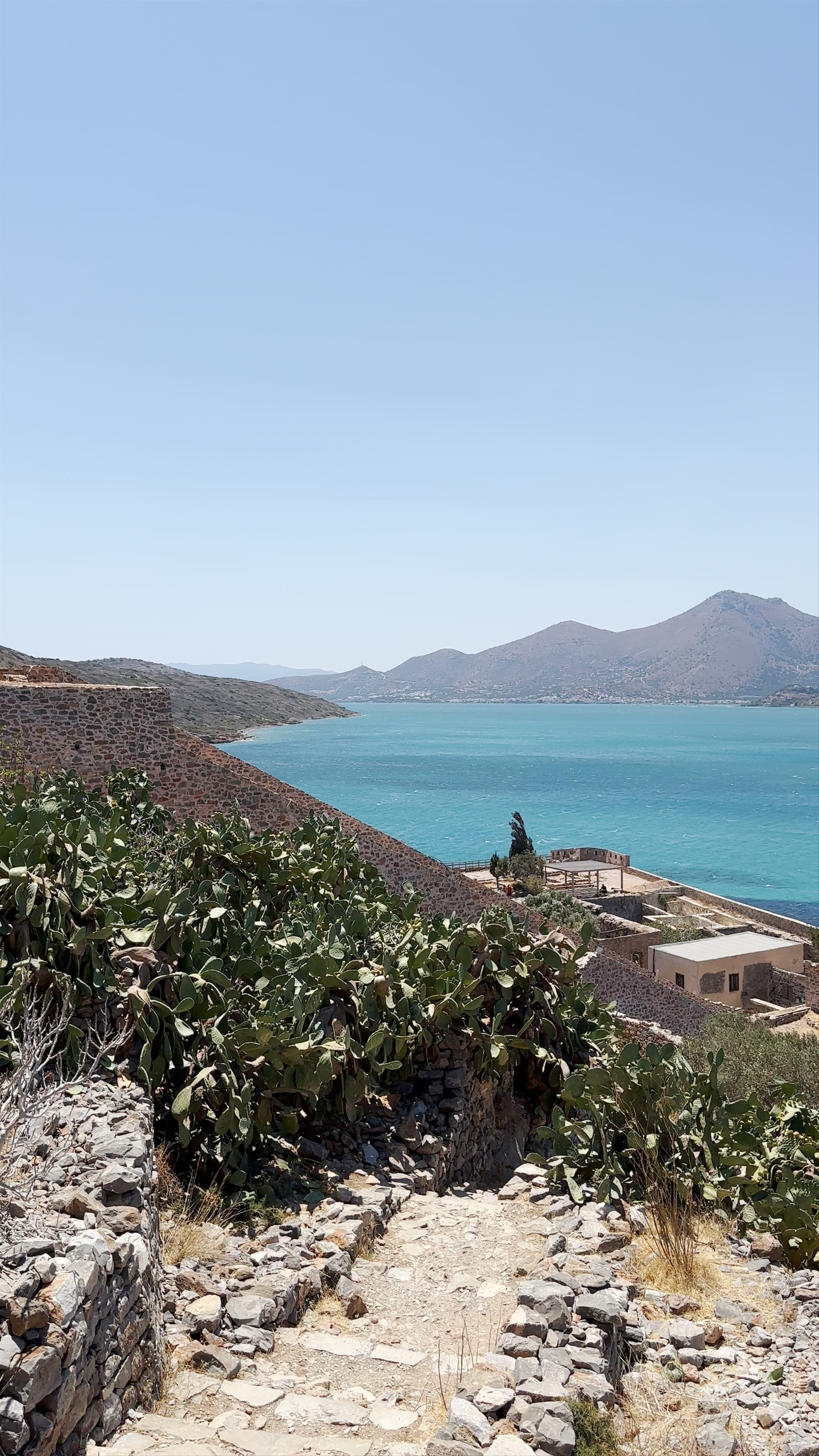Spinalonga Island: Historic Ruins and Aegean Serenity in Crete, Greece