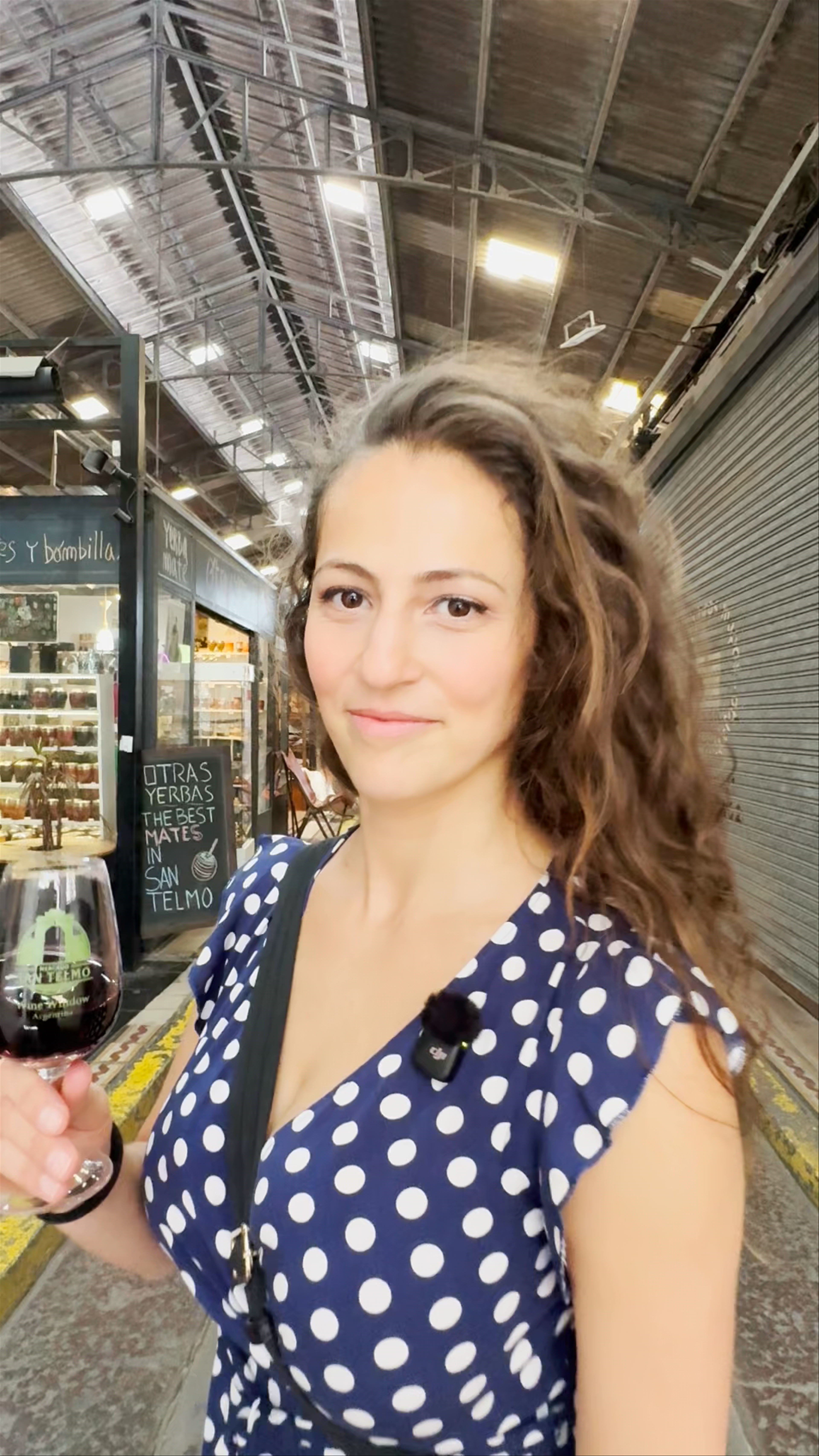 San Telmo Market Wine Window Experience in Buenos Aires
