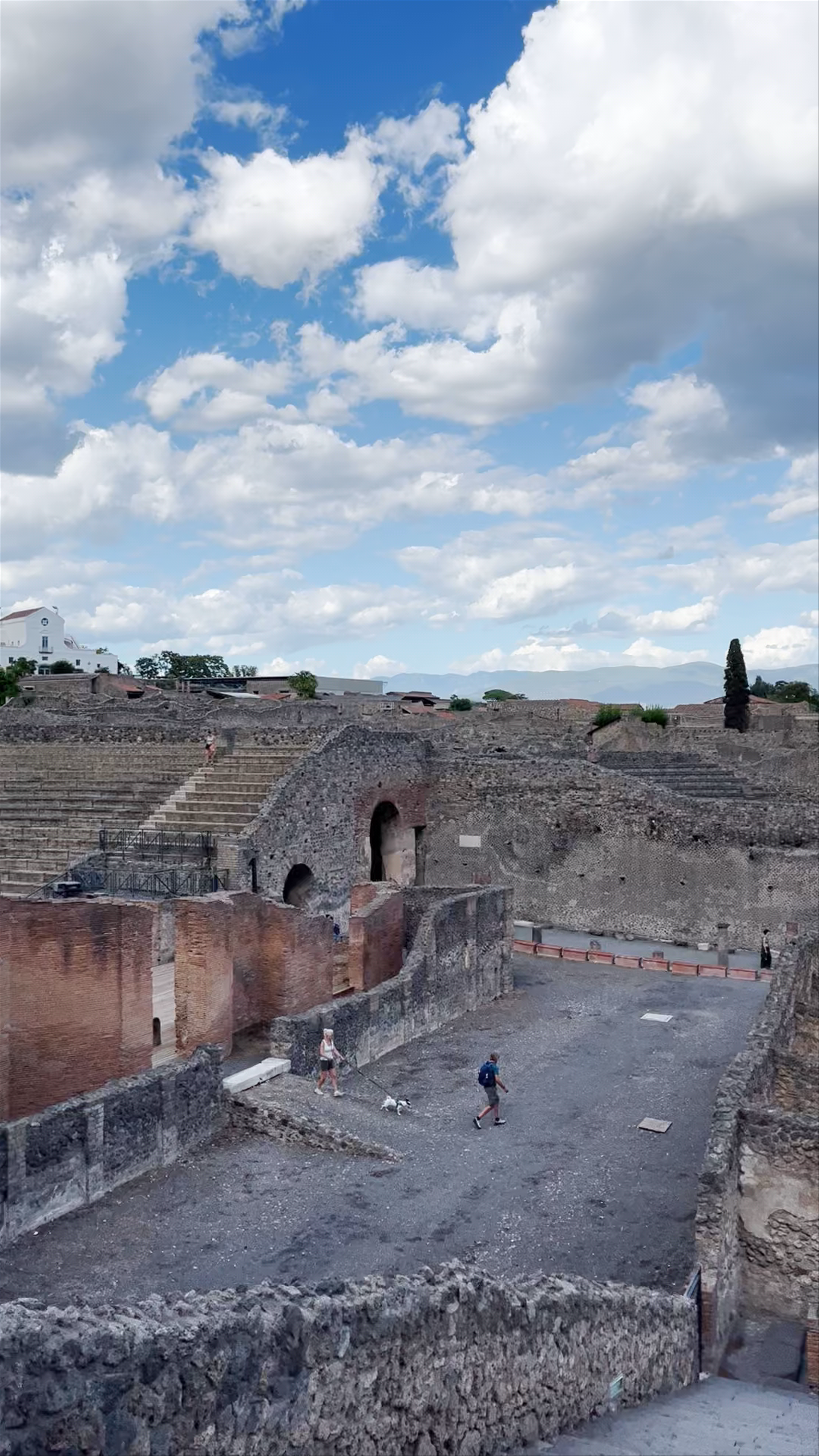 Ancient Atmosphere at Teatro Piccolo, Pompei