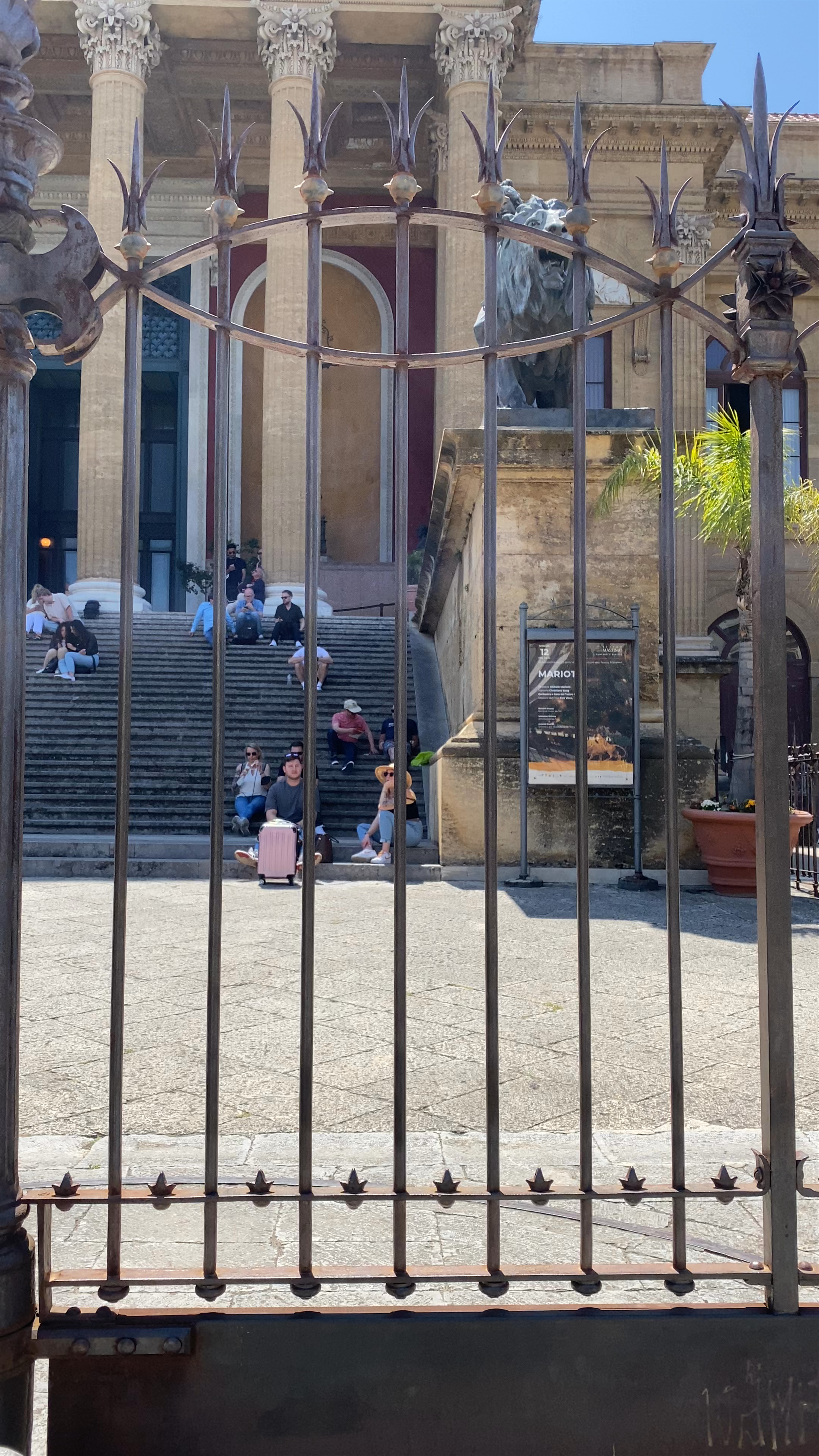 Teatro Massimo: Iconic Steps and Sunny Vibes in Palermo