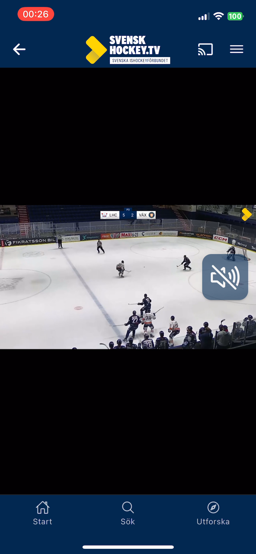 Ludwig Hellgren's Smart Plays: Offensive Highlights from Växjö Lakers U20