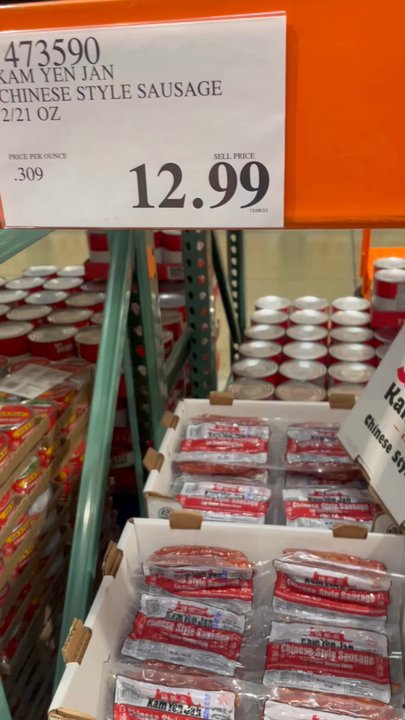Costco Business Center - Molded disgusting sausage up for sale at Costco. - Wholesale Stores Near Me - Commerce, California