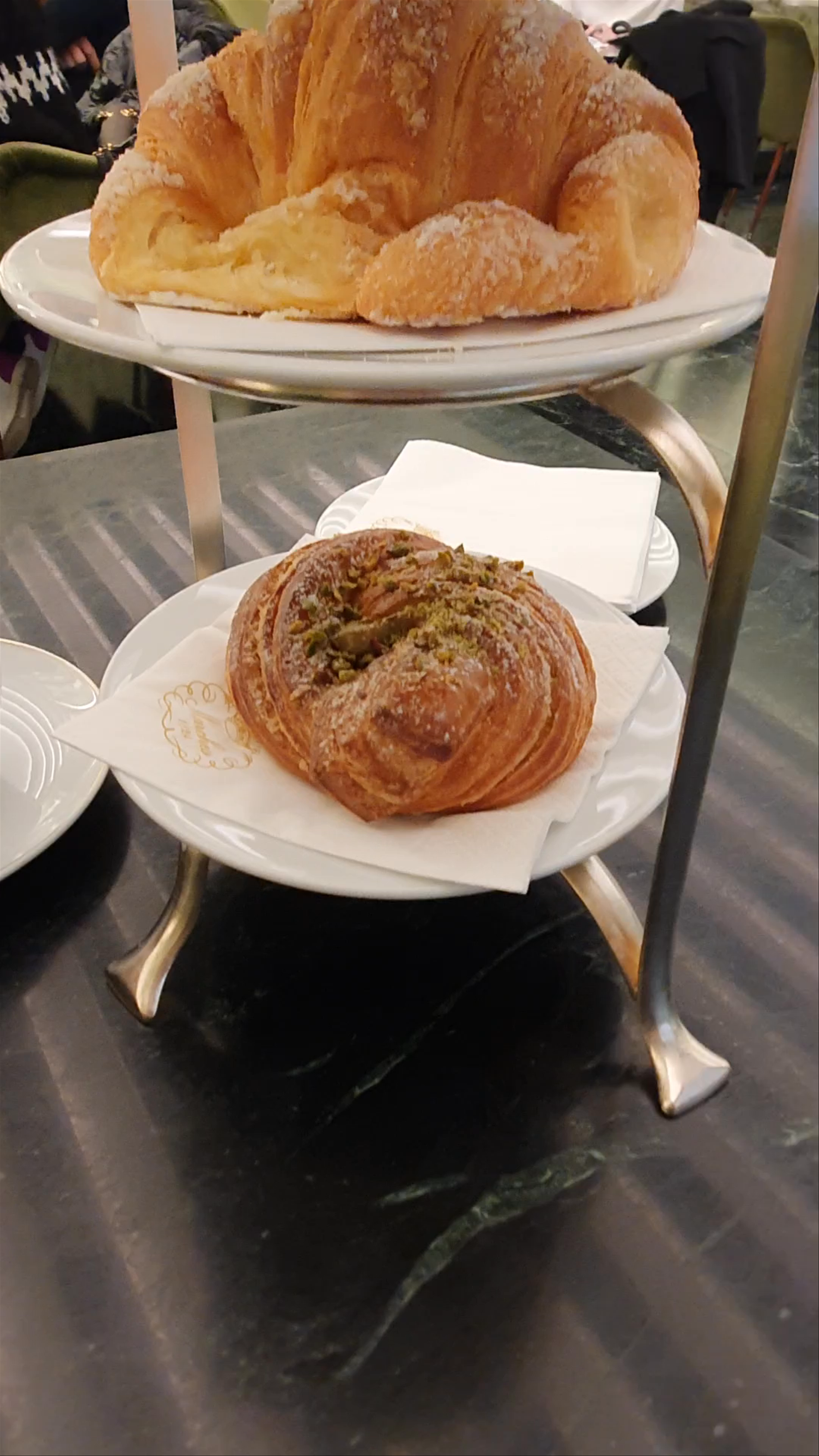 Italian Pastry Delights at Marchesi 1824 in Milan