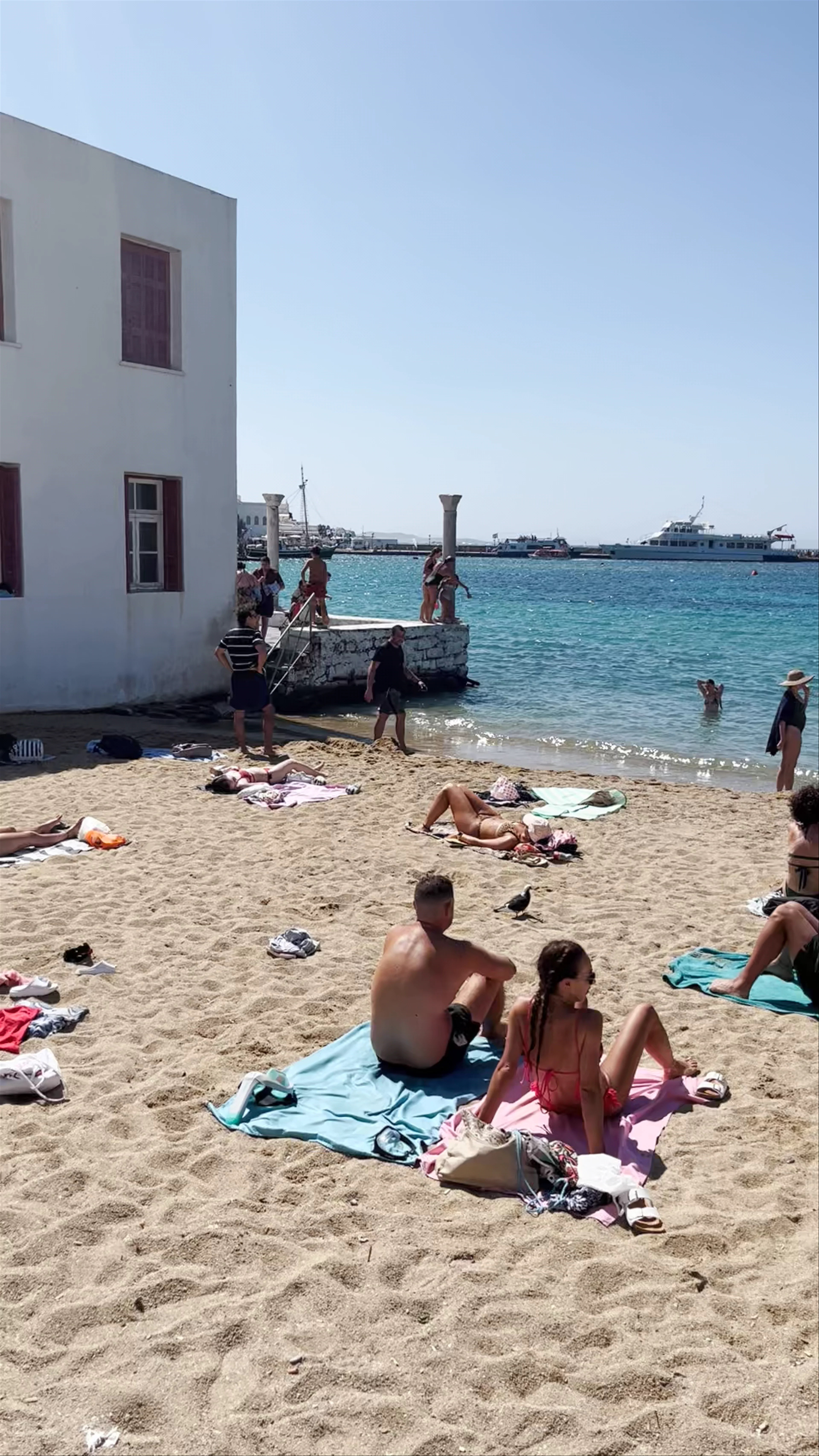 Paralia Choras Mikonou, Mykonos, Greece