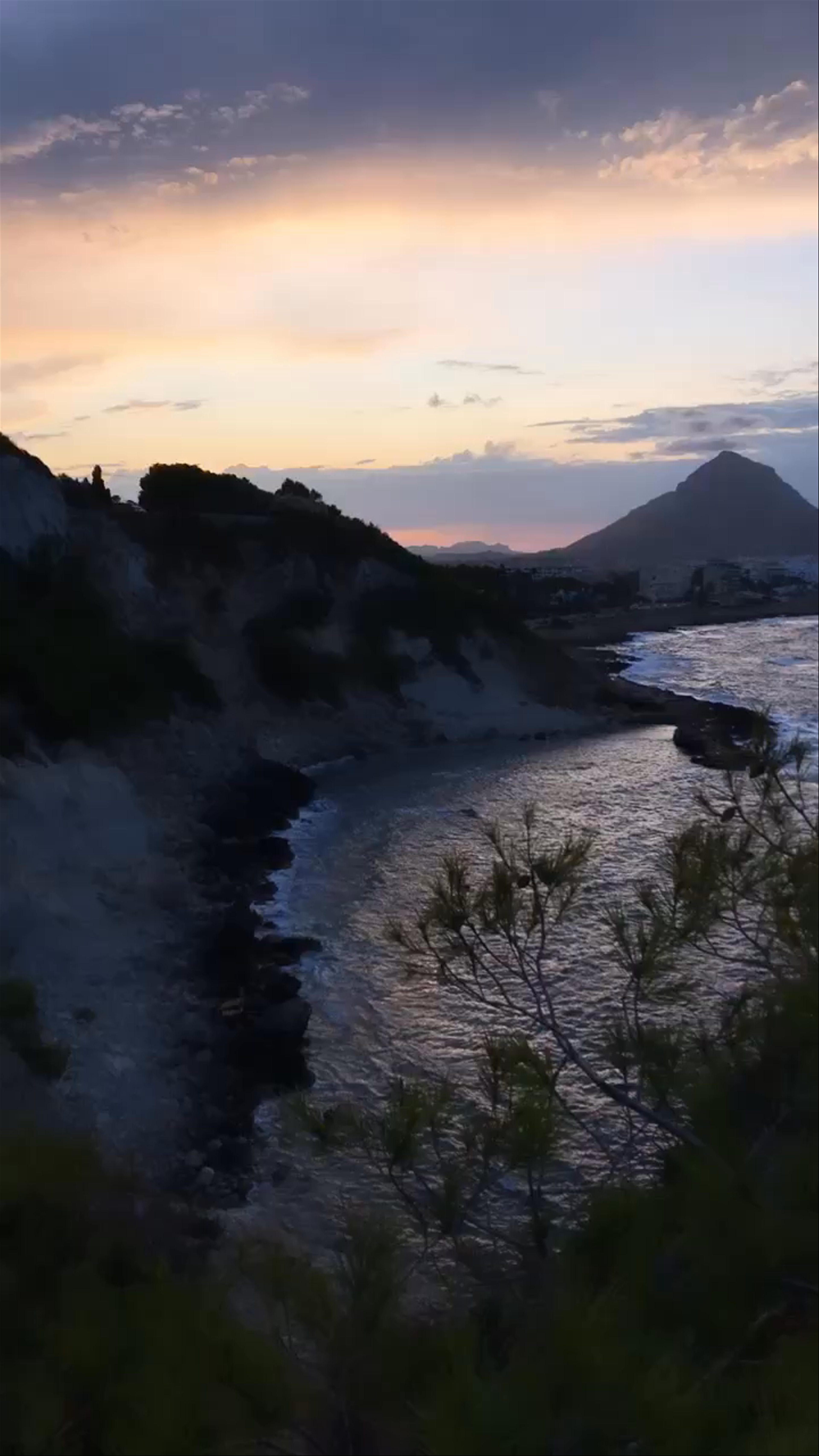 Mirador de La Caleta Sunset View in Jávea, Spain