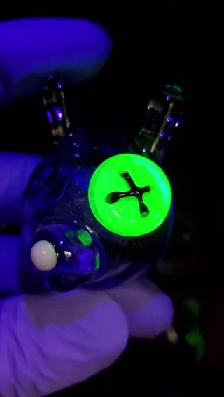 Preview pic of Prince purple bunny UV button