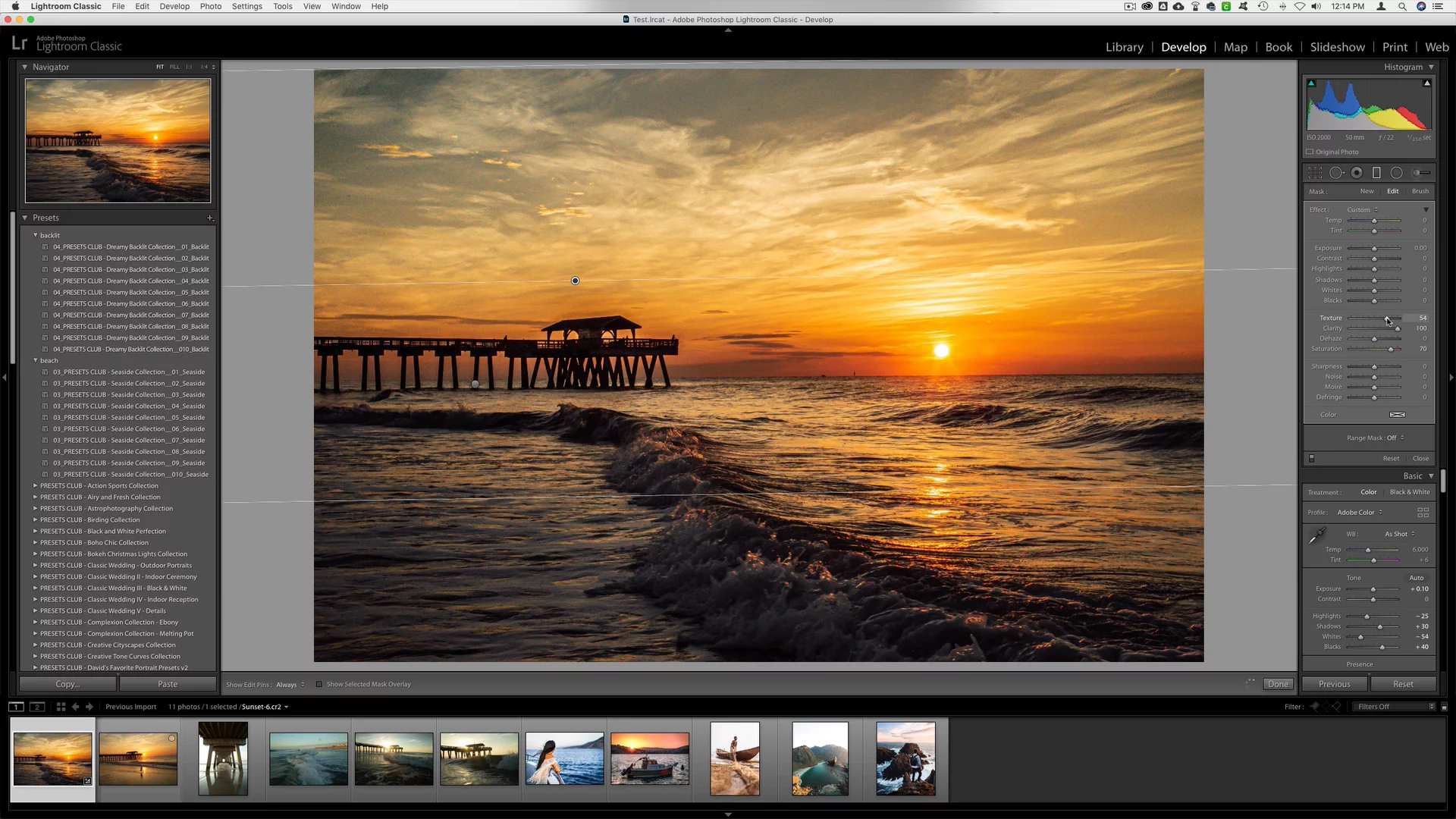 Lightroom Classic: Layering Graduated Filters