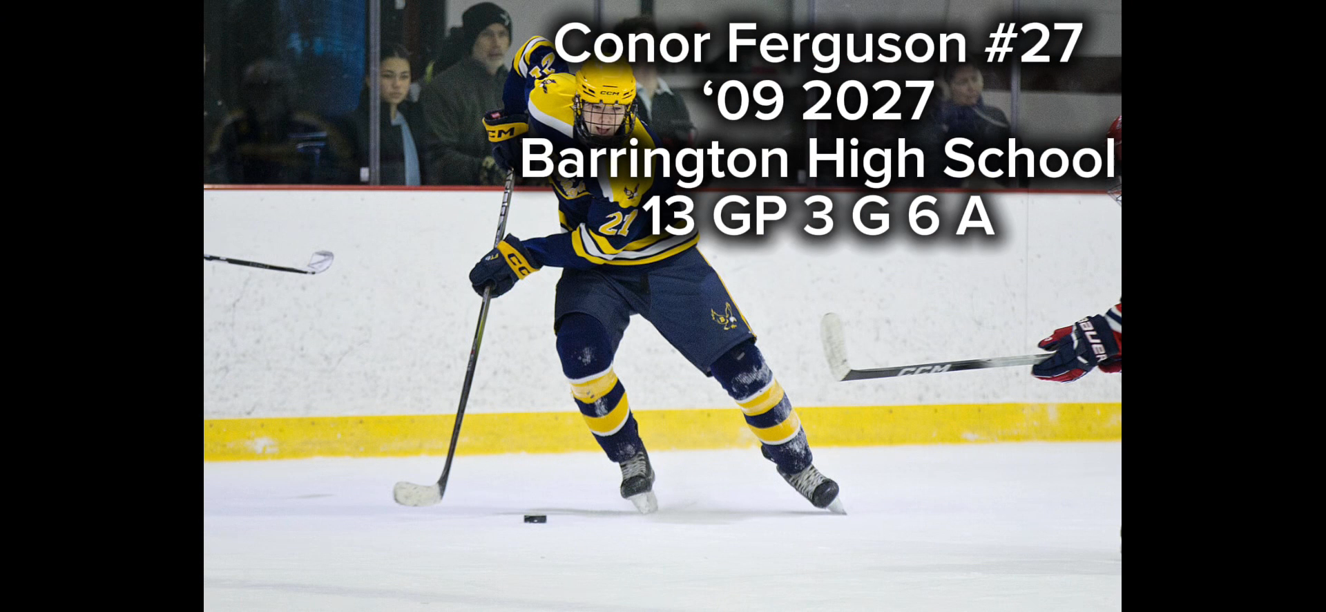 Conor Ferguson's Stellar Highlights: Barrington High Junior Season