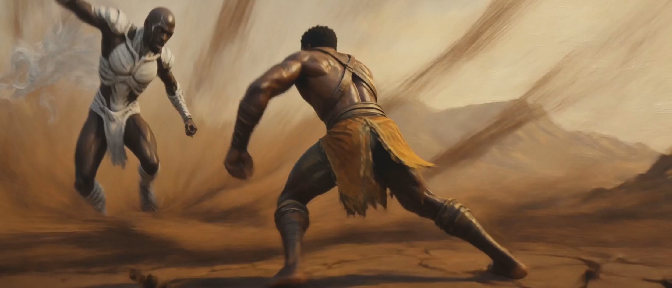 A battle of beings