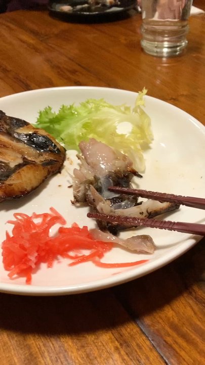 Maneki - Black Cod Collar Miso is marinated in miso then broiled! Bliss! - Japanese Near Me - Seattle, Washington