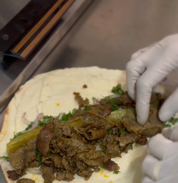 From Yola - Wrapping the shawarma - Mediterranean Near Me - Shelton, Washington