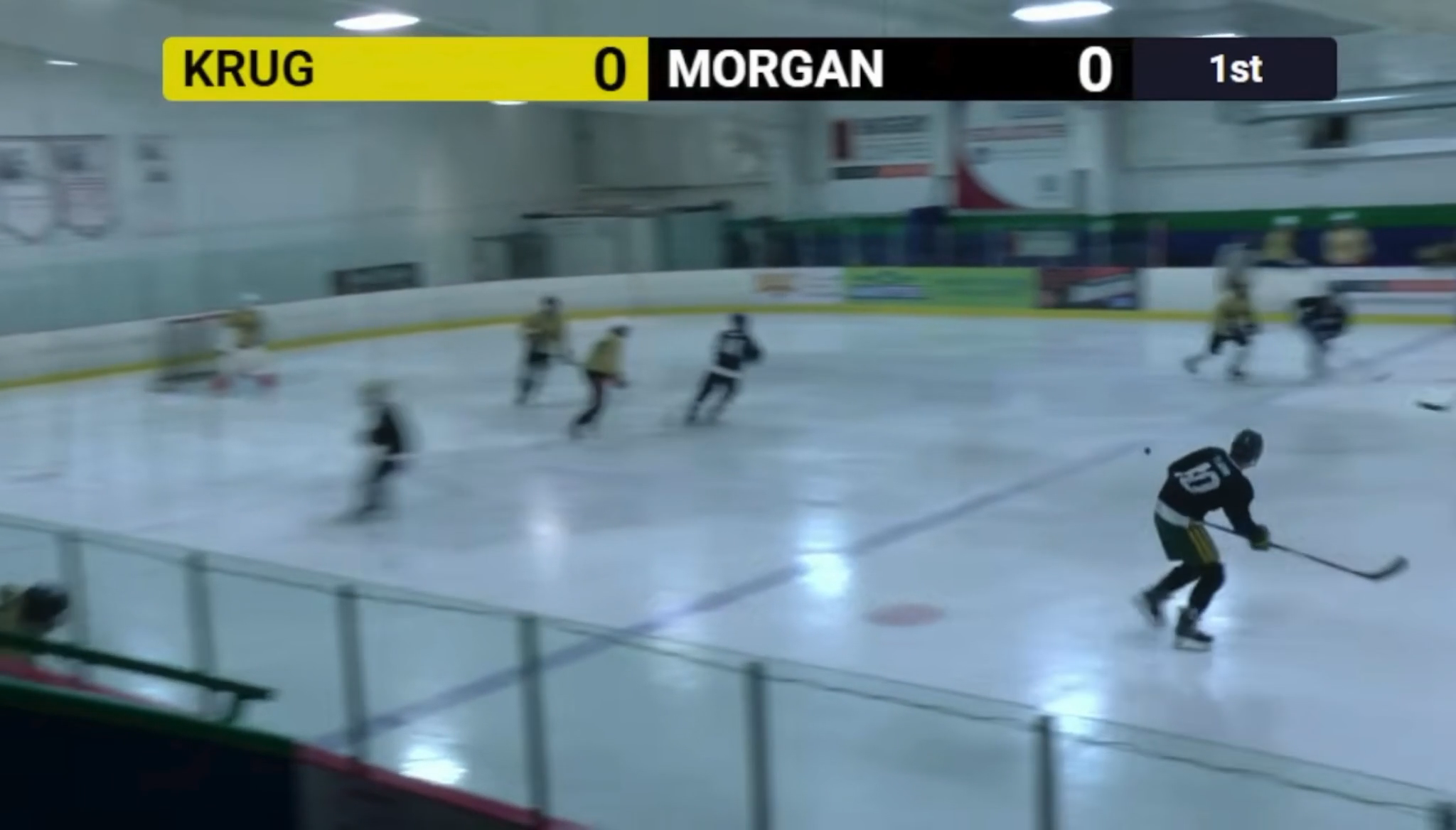 Eddie wheelers goal nice quick Snapshot for Michigan elite