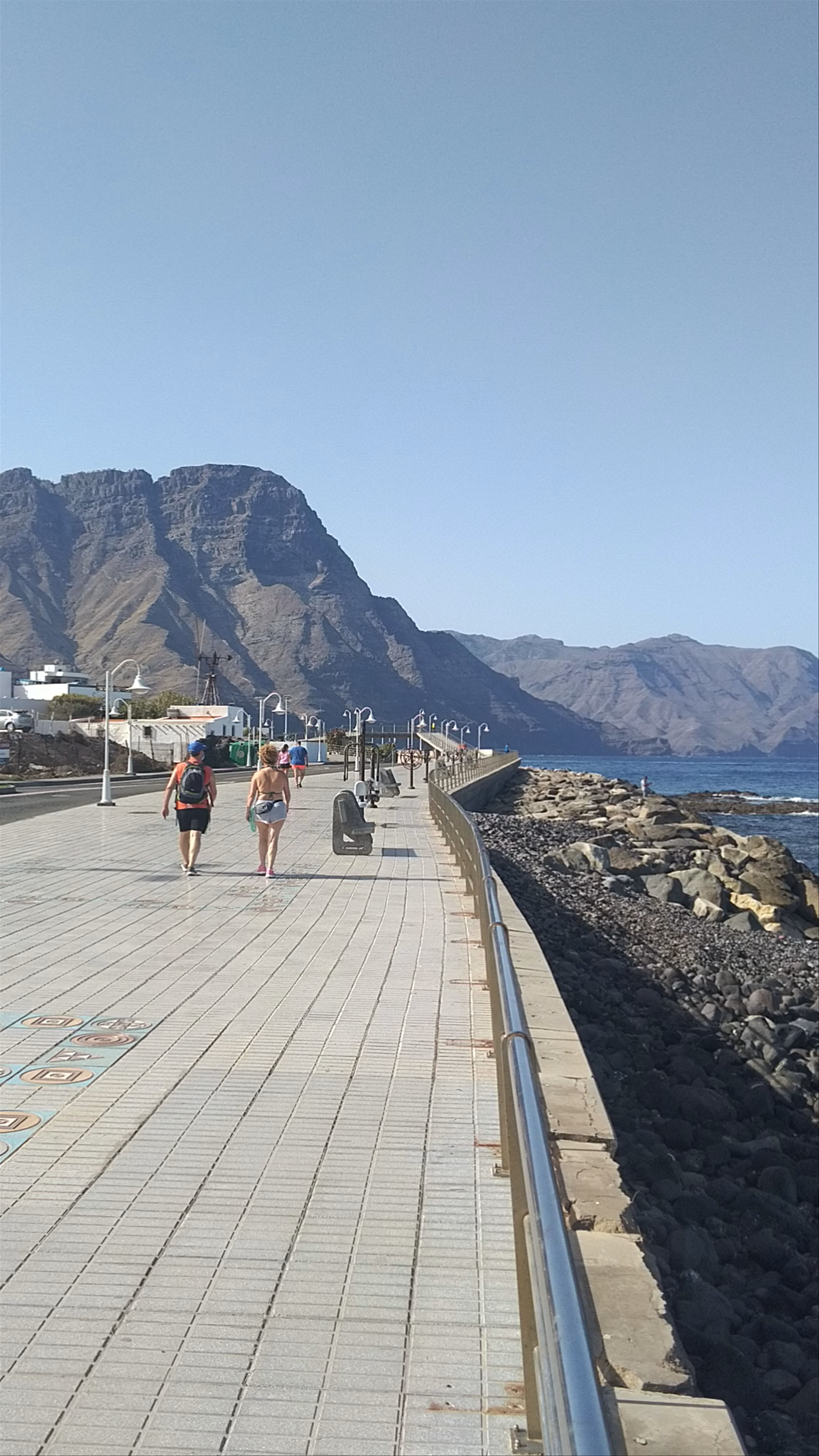 Scenic Coastal Walk at Puerto de las Nieves, Agaete