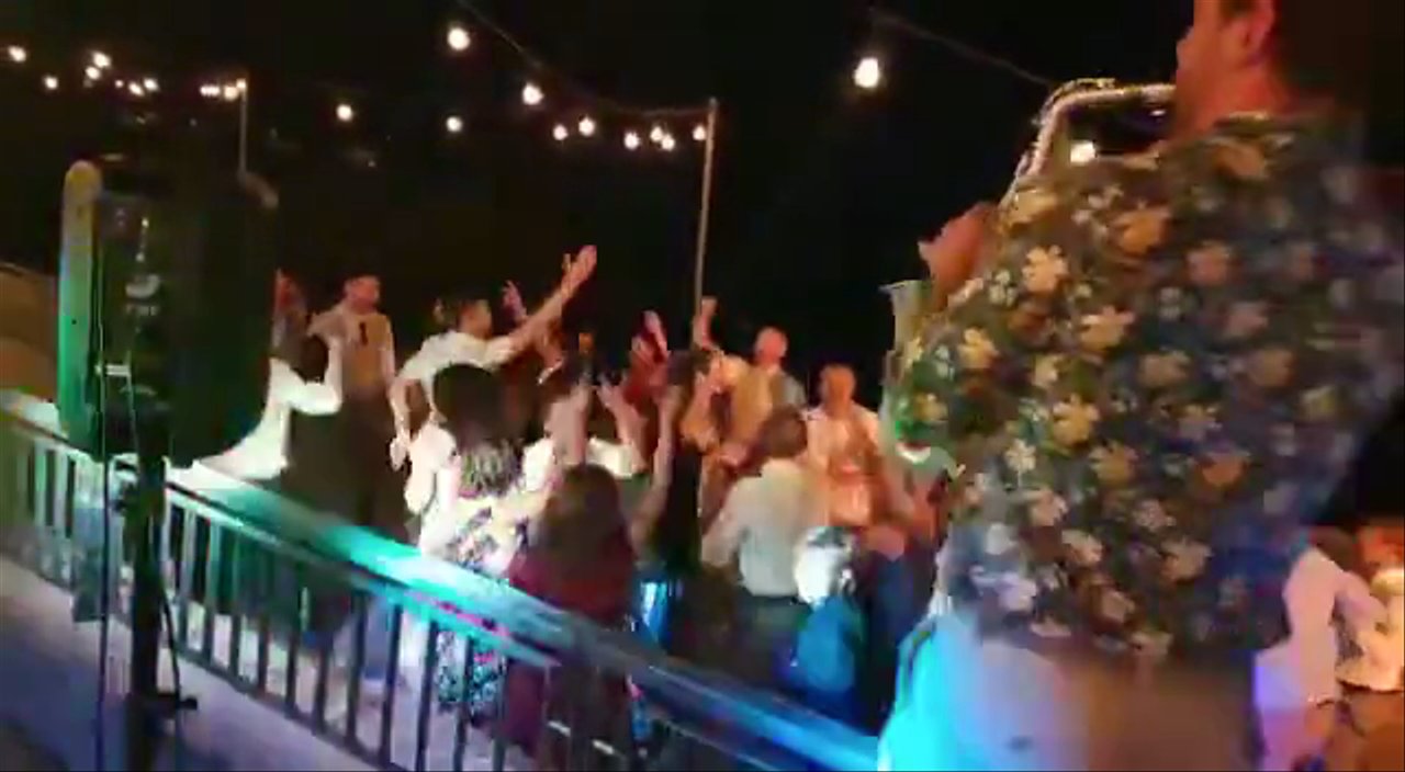 The Milan Saxophonist @ Vecchio Mulino Beach - video
