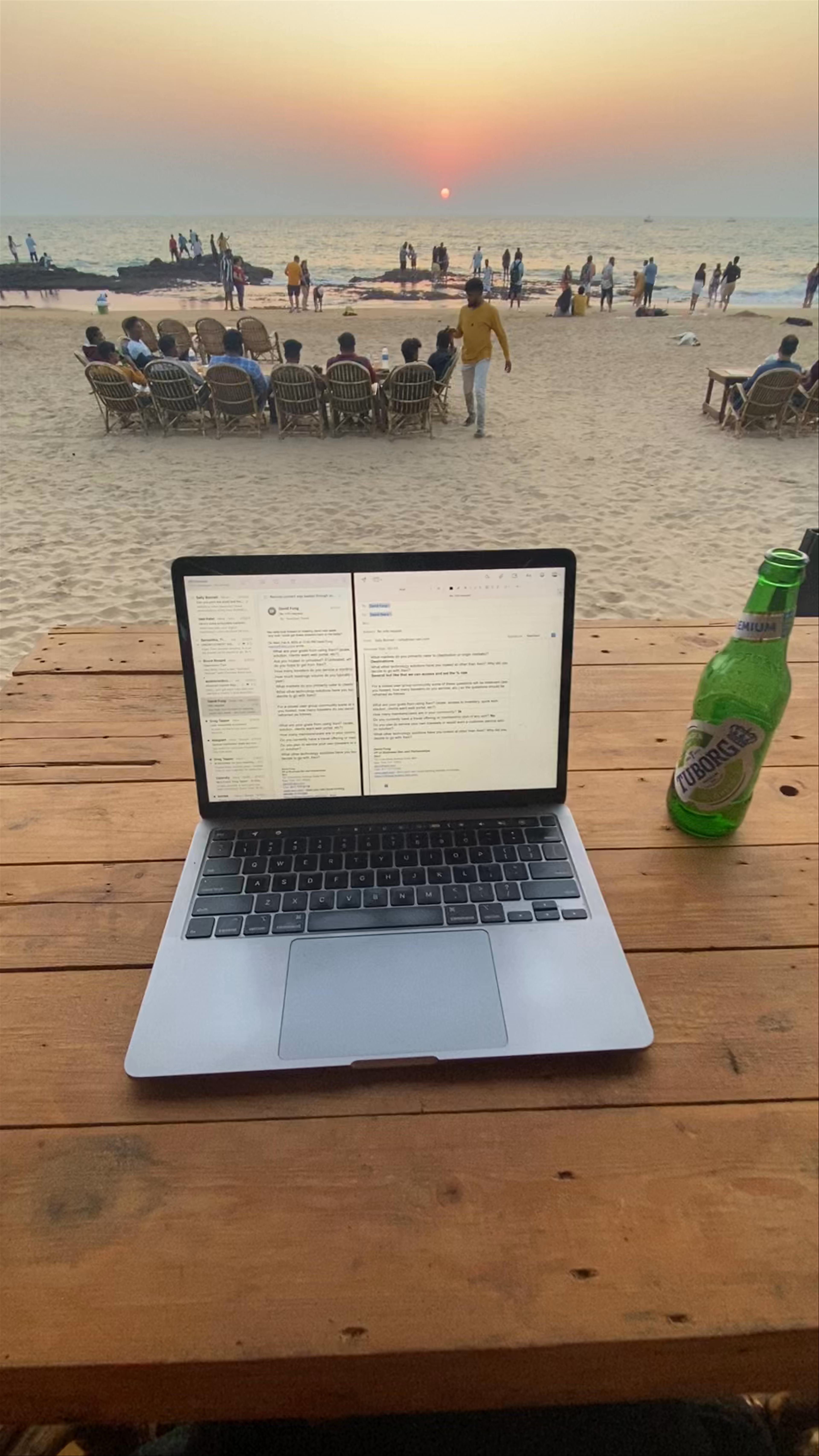 Flea market restaurant