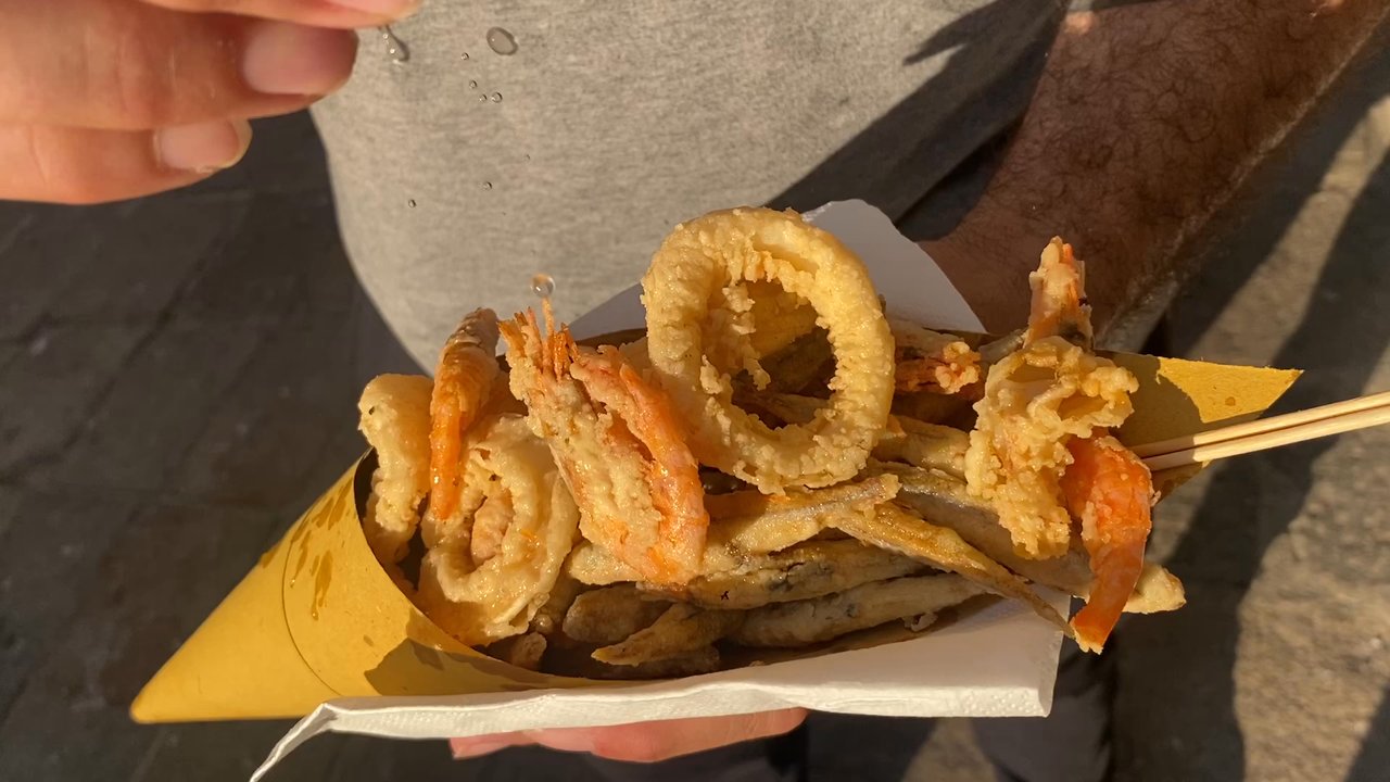 Fried Land - Mixed seafood is delicious! - Italian Near Me - Fiori, Virgin Islands