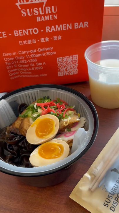 Susuru Ramen Bar - Shio ramen with pork. Excellent! - Ramen Near Me - Champaign, Illinois