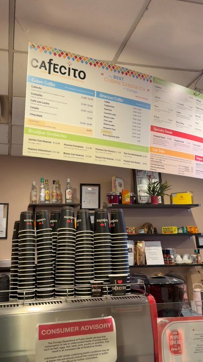 Cafecito - Menu - Coffee & Tea Near Me - Chicago, Illinois