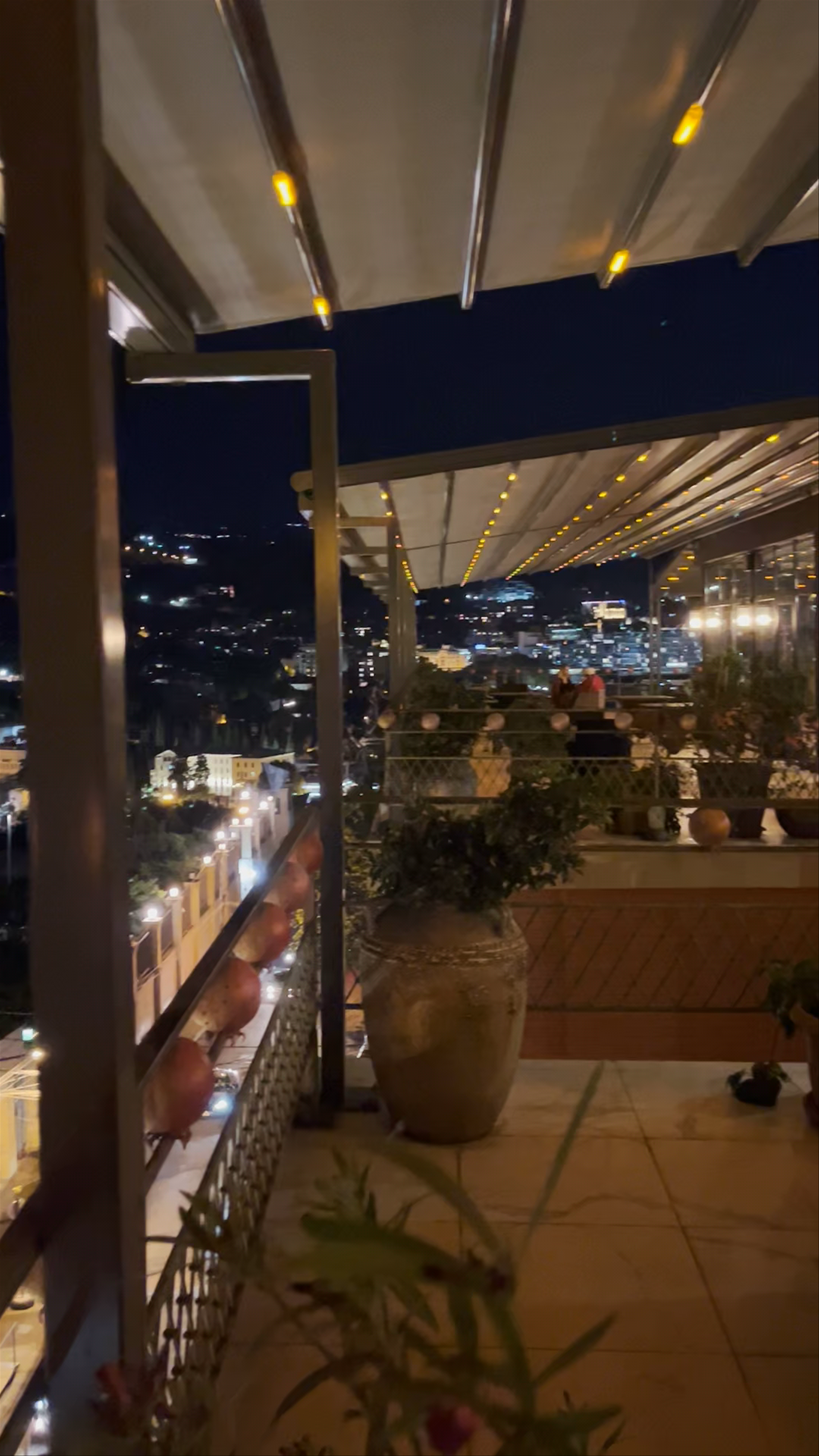 Brim Tbilisi: Night Views from a Rooftop Garden