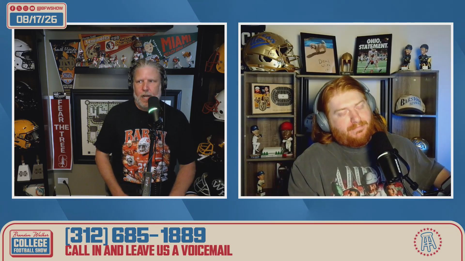 Brandon Reveals His Top 25 + Todd McShay Takes Us on a QB Deep Dive | The BFW Show 8.17.26