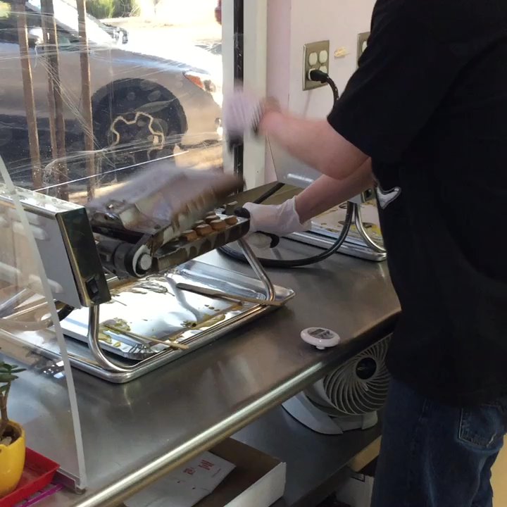 Eggettes - And that is how eggettes are made! - Desserts Near Me - San Francisco, California