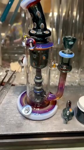 Preview pic of Millie stacked color shifting Torus/Klein Recycler