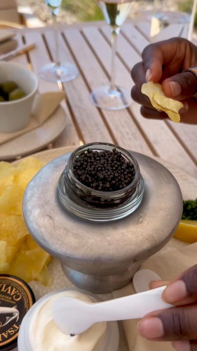 Roederer Estate - Yummy caviar! - Wineries Near Me - Philo, California