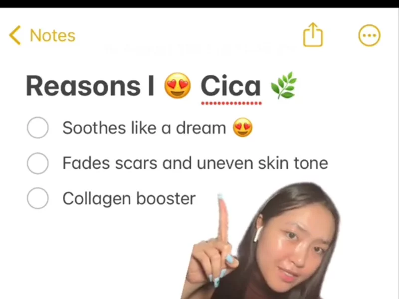 Cica - One of my favorite skincare ingredients!