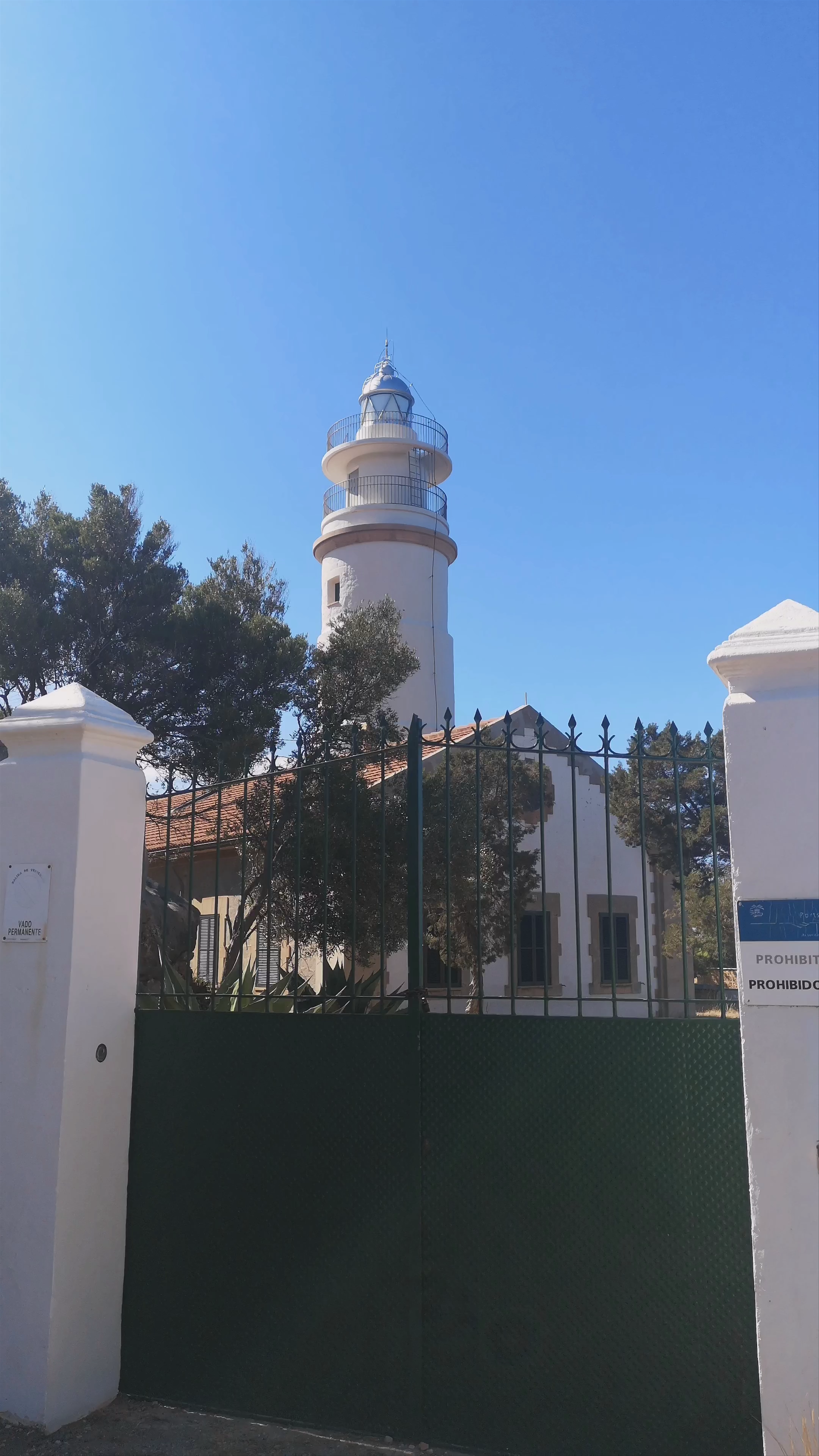 Far des Cap Gros: Majestic Coastal Lighthouse in Mallorca, Spain