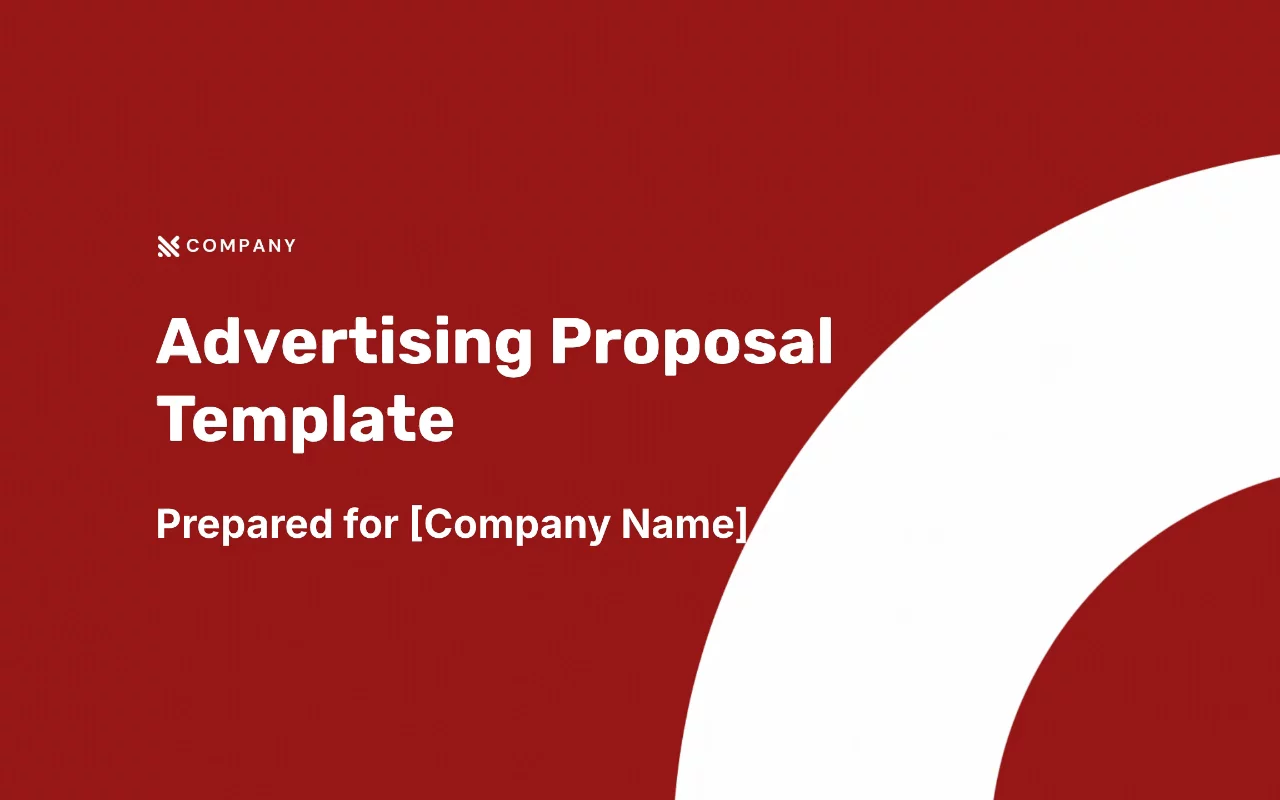 Preview of Advertising Proposal Template