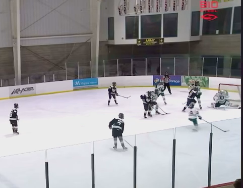 Lucas Disiewich's Quick Glove Save - Delta Hockey Academy U17 Prep