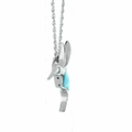 Larimar Hummingbird Necklace