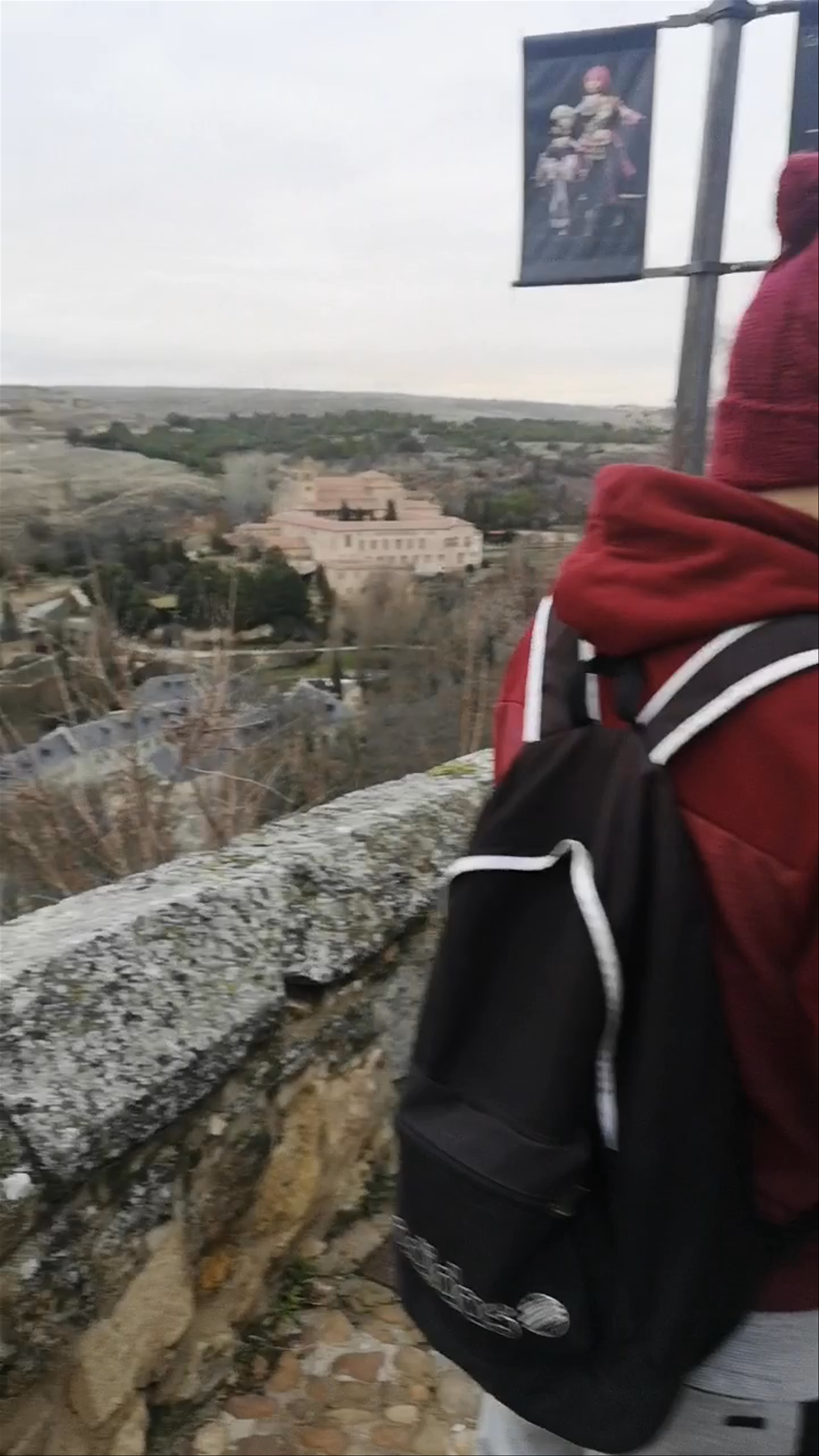 Escalinata de La Zorra: Medieval Views in Segovia, Spain