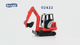 Bruder schaeff hr16 mini graafmachine 1:16 video - thumbnail